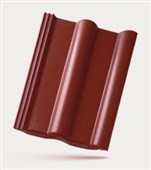 BRAMAC CLASSIC STAR - betonová taška základní 1/1 - červenohnědá